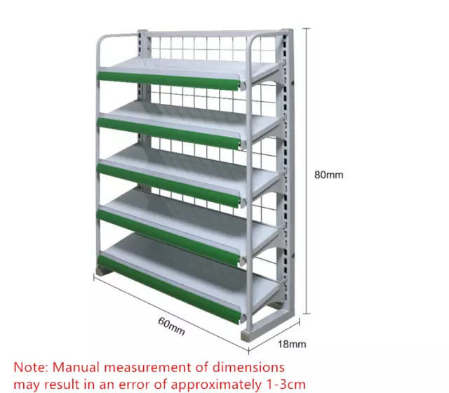 Retail Shop Shelving Supermarket Display Stand Pegboard Grocery Storage Holder