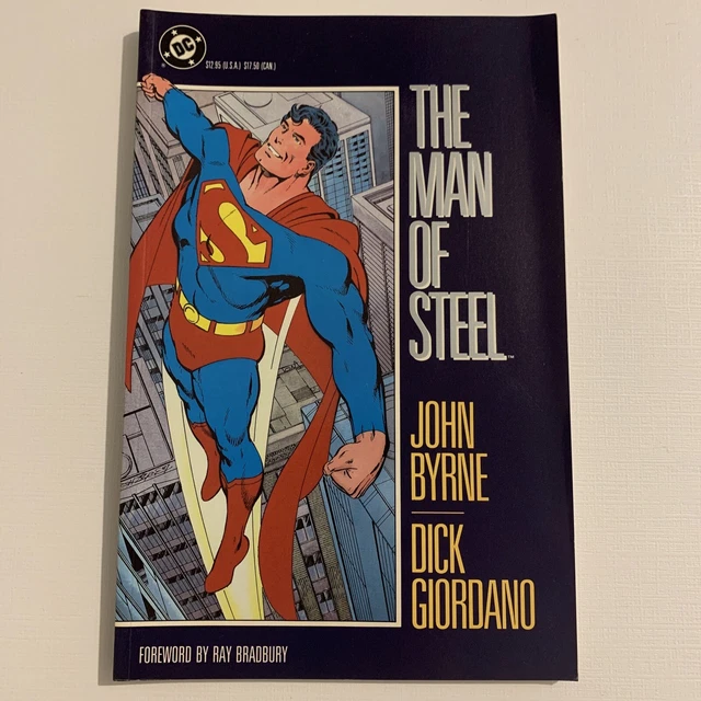 Superman The Man of Steel TPB 1987 DC John Byrne 2nd Print