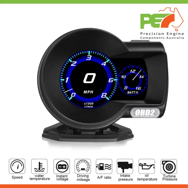 New F8 LCD Screen Head Up Display OBD2 Compatible For Volkswagen Touareg
