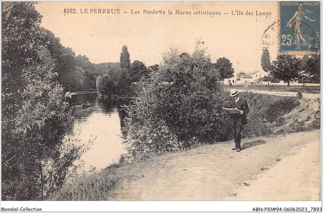 ABNP10-94-0876 - LE PERREUX - les bords de la marne artistiques - l'ile des