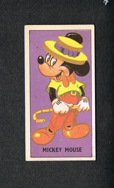 Barratts Walt Disney Characters 2Nd Series No 48 Mickey Mouse . V/G.