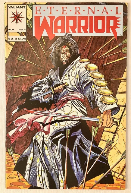 Eternal Warrior #4, Vol. 1 NM - Valiant Comics (1992) - 1st Bloodshot appearance