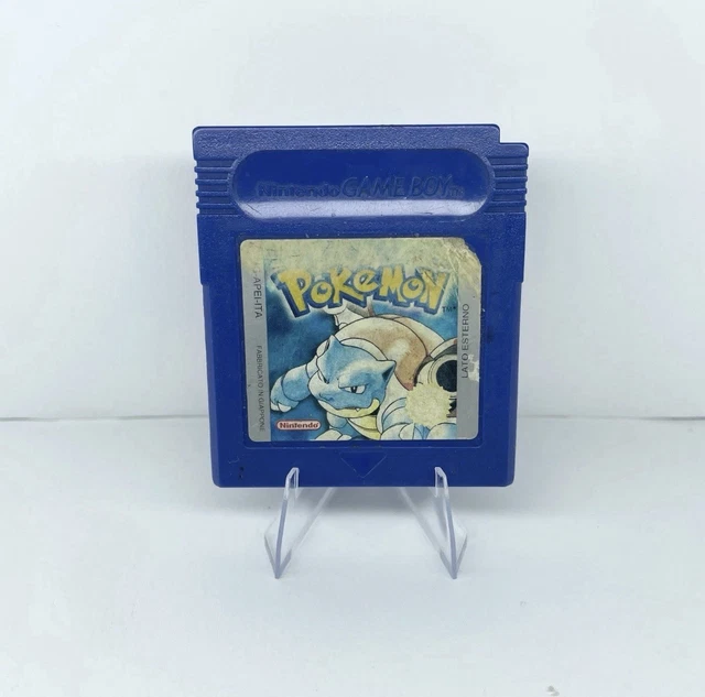 Pokémon Blue Versione Giapponese (Aoi) Per GameBoy – Autentico, Testato, Batteria Nuova