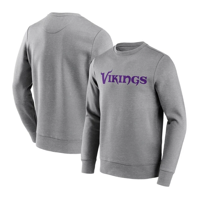Minnesota Vikings NFL Sweatshirt (Size M) Men's Wordmark Sweat