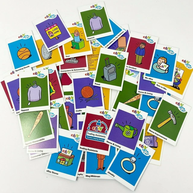 Vintage eBay Live! 2002 Collectible Trading Cards 43 Cards Meg Whitman, etc