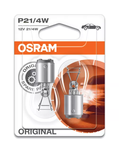 10PK - Osram 7528 P21/5W 12V BAY15d ORIGINAL High-Performance Automotive  Bulb 