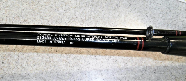 VINTAGE FISHING ROD Abu Garcia 6' Medium Light Action BC60ML 400 Balanced Action $10.00 - PicClick VINTAGE FISHING ROD Abu Garcia 6' Medium Light Action BC60ML 400 Balanced Action $10.00 - PicClick