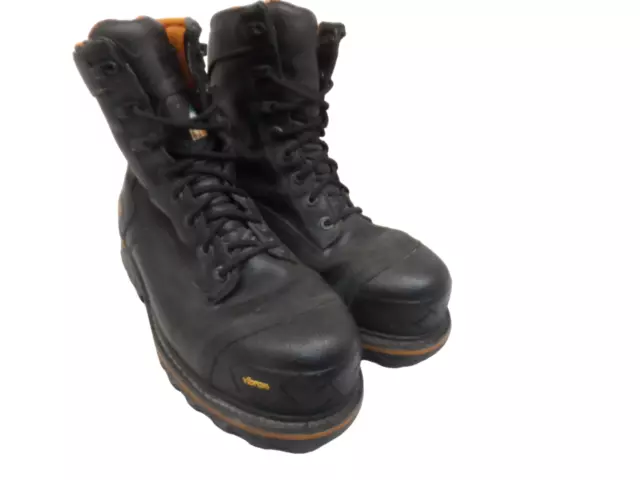 Timberland PRO Men's 8" Boondock Waterproof Work Boots Black 89645 Size 11W