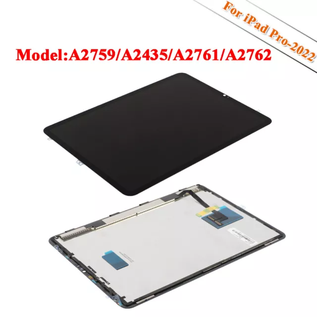 For iPad Pro 11" 2022 A2759 A2435 A2761 A2762 LCD Display+Touch Screen Digitizer