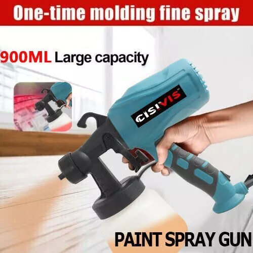 PAINT SPRAYER SPRAY GUN AIRLESS HVLP ELECTRIC 550W SPRAYGUN HAND HELD FENCE New