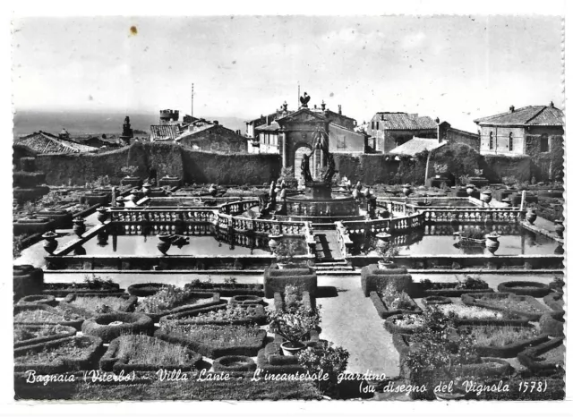 VITERBO (1950) - BAGNAIA Villa Lante. L'incantevole giardino - FG/Non Vg