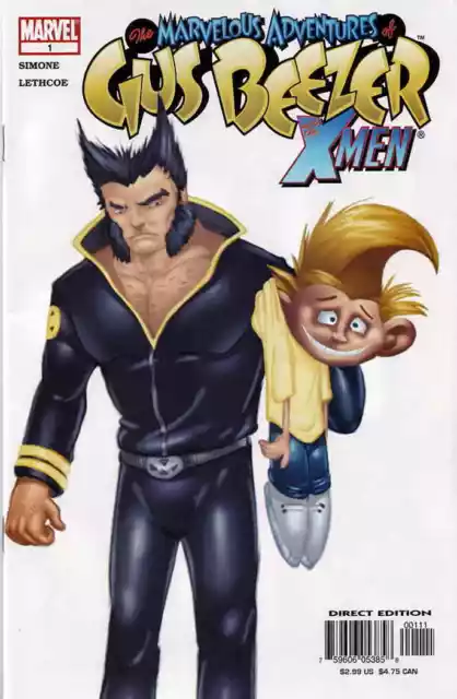 Marvelous Adventures of Gus Beezer X-Men #1 Marvel Comics May 2003 (VFNM)