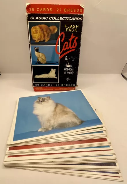 Set 30 CATS Flash Pack Classic Collecticards 1990 Chanan Photography