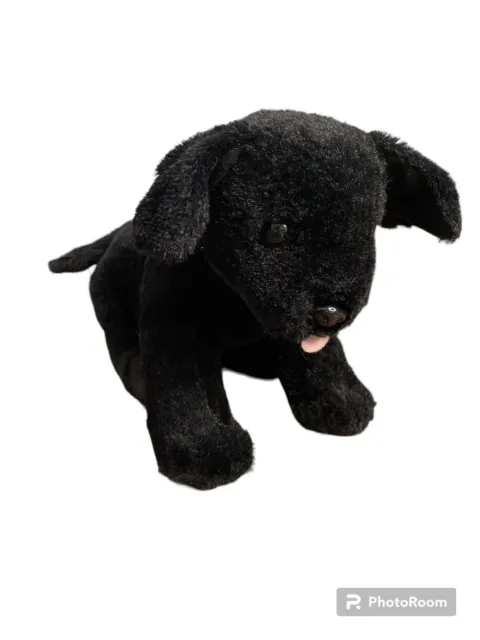 Melissa & Doug Benson Black Lab - Stuffed Plush  Puppy Dog 10”