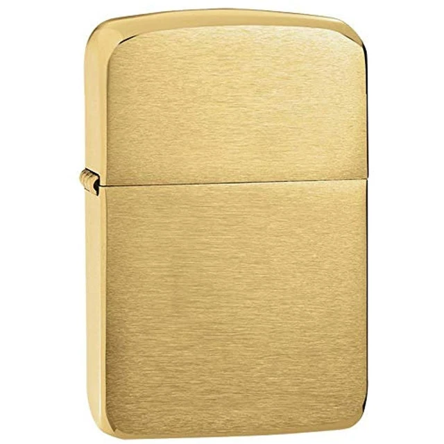 Zippo 1941 Replica Pocket Lighter, Brushed Brass
