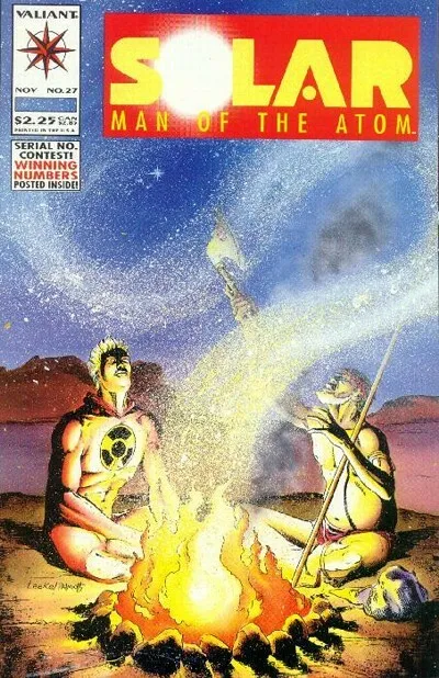 Solar Man of the Atom #27 November 1993 Valiant Comic Book (VF/NM)