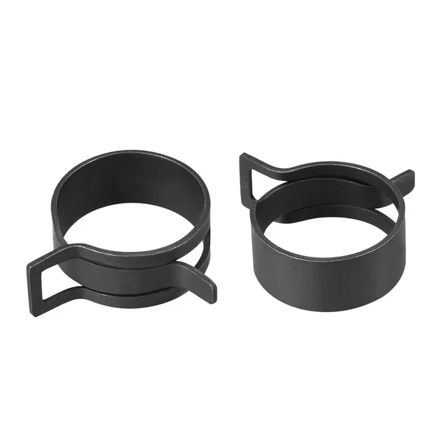 Nastro acciaio morsetto 25mm tubo molla nero morsetto acciaio manganese 20pz