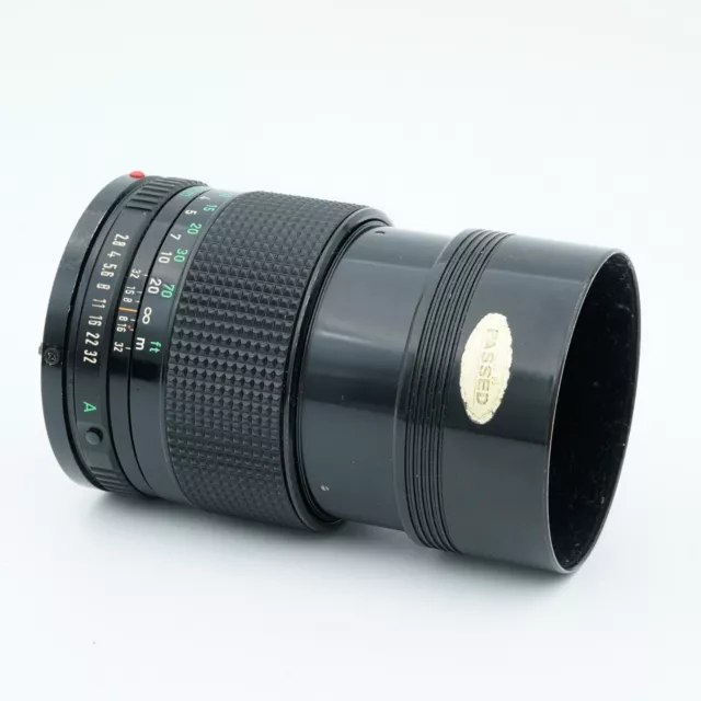 Canon Lens FD 135mm f2,8 Tele/Porträt Objektiv mit Canon FD Bajonett