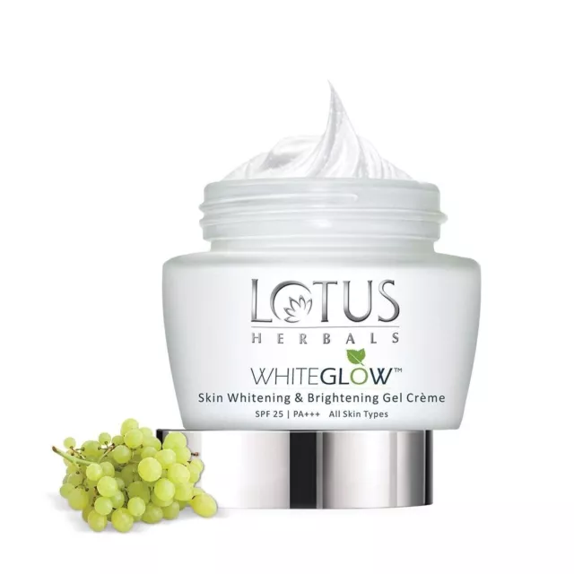 Lotus Herbals White Glow Gel-crème blanchissant et éclaircissant pour la... 2