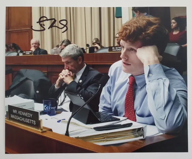 Joe Kennedy III Signed 8x10 Photo MA Democrat Politician 2024 Hopeful? RAD