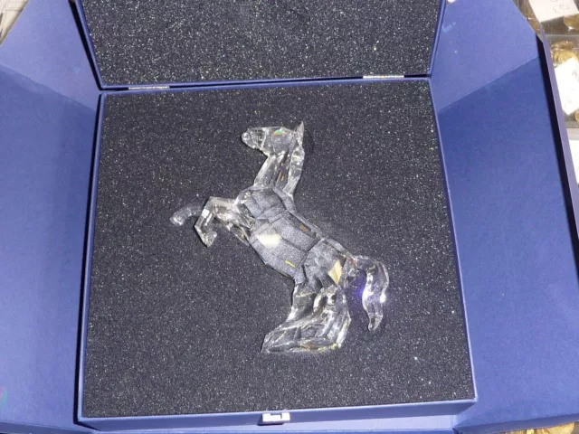 Swarovski Crystal Figurine THE HORSE 7685 660218 SYMBOLS WITH BOX SW1