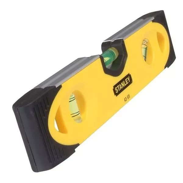 Stanley, 23Cm Magnetic Shock Proof Torpedo Spirit Level 0 43 511 + Line Level 0