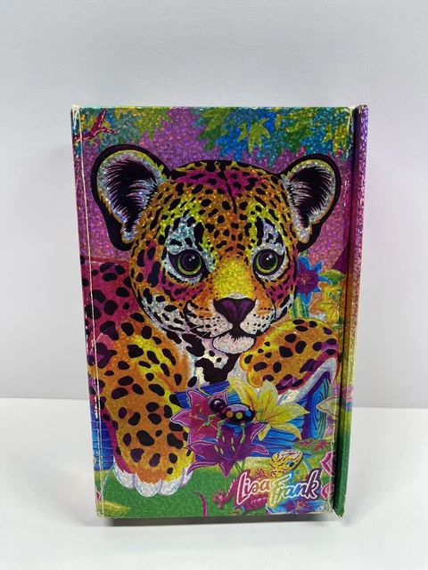 VINTAGE LISA FRANK Flip Outs Hunter Cheetah Trifold Planner Organizer
