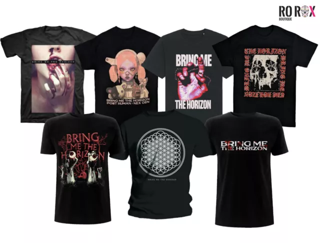 Bring Me The Horizon Unisex T-shirt - Official Rock Metal Band Merch Men's Tee