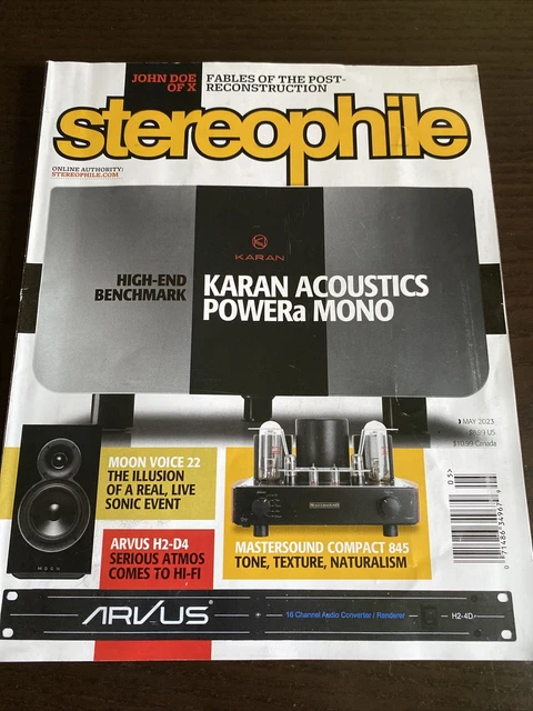 Stereophile Magazine May 2023 Issue "Karan Acoustics Powera Mono" - John Doe