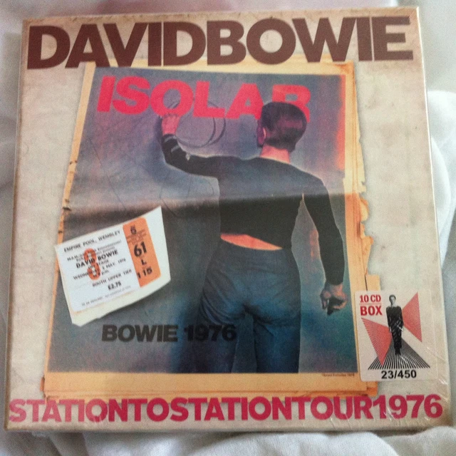 DAVID BOWIE - LIVE - New 10 Cd Box Set - BRAND NEW ALBUM FOR