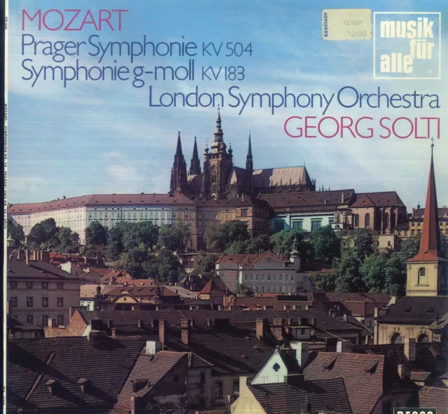 Mozart, Solti, Prager Symphonie Kv 504, Symphonie G-Moll Kv 183