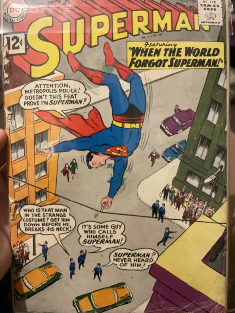 Superman #150 (1962) Silver Age DC Comics (Bagged)