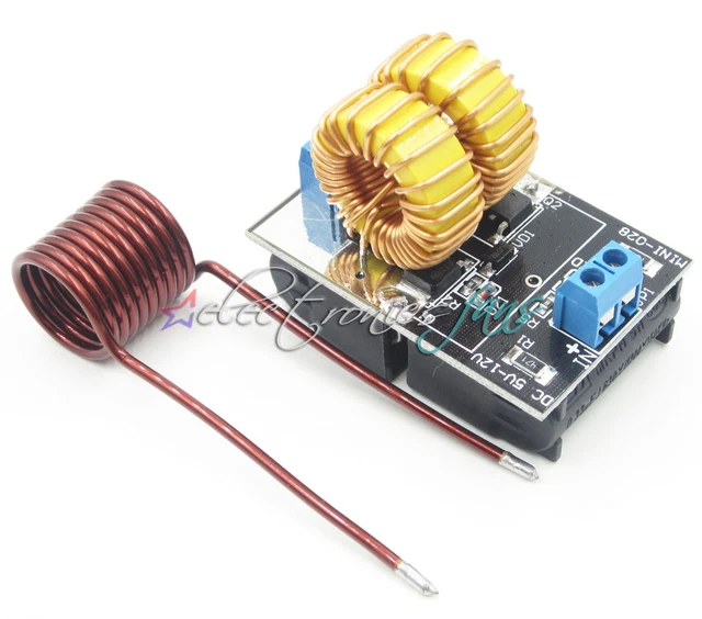 ZVS Modulo Alimentatore Riscaldamento A Induzione Tesla Scala Jacob 5V - Foto 12