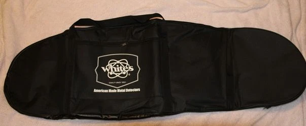 thumbnail interactive-video image 1 of Deluxe Metal Detector Carry Bag - Fits Whites & Garrett Models - Padded Storage Case 1 of 3