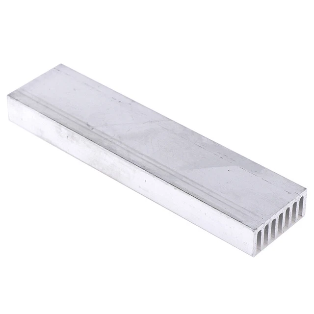 100*25*10mm Aluminum High Power Heatsink Electronics Radiator 3