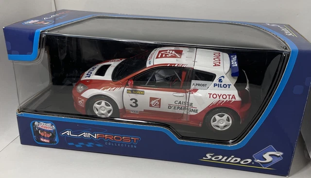 TOYOTA COROLLA TROPHÉE ANDROS 2006 A. PROST SOLIDO 1:43 of referenc