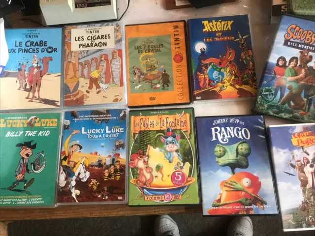 DVD LOT DE 10 pour enfants