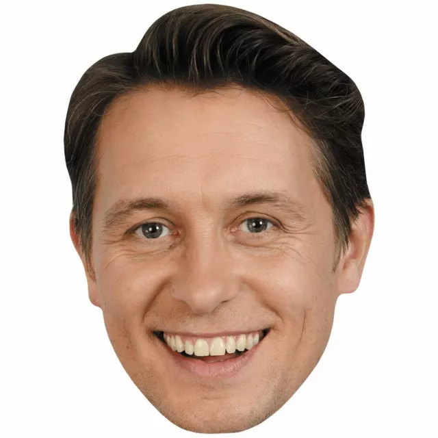 Mark Owen (Smile) Maske aus Karton