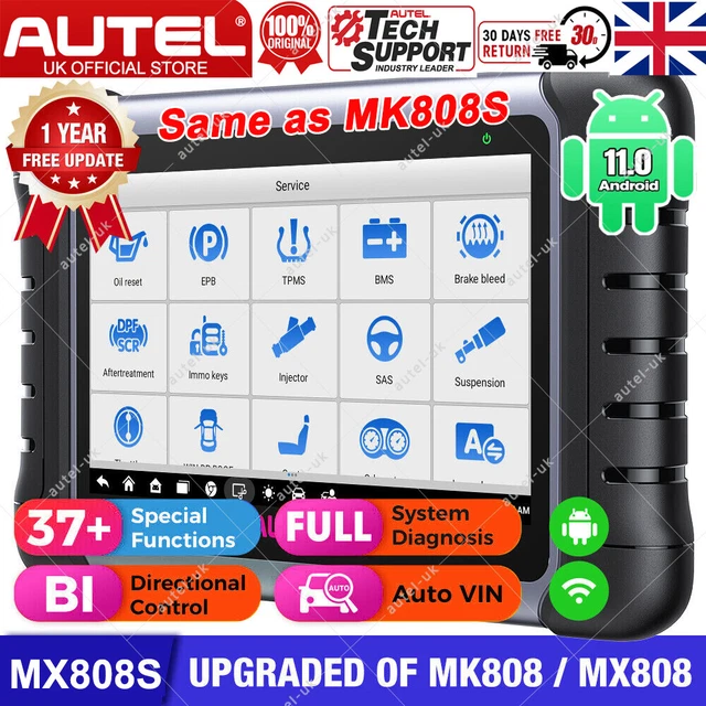 2024 AUTEL MAXICHECK MX808S PRO MK808S Bidirectional Diagnostic Scan ...