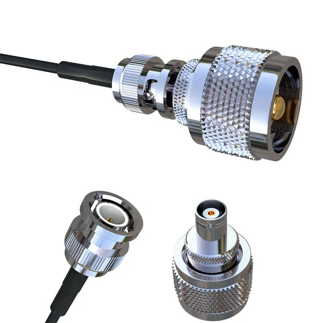 Ancable Connettore Adattatore Coassiale RF Ad Angolo Retto 90°, Da Aschio UHF PL-259 A Feina - Foto 5