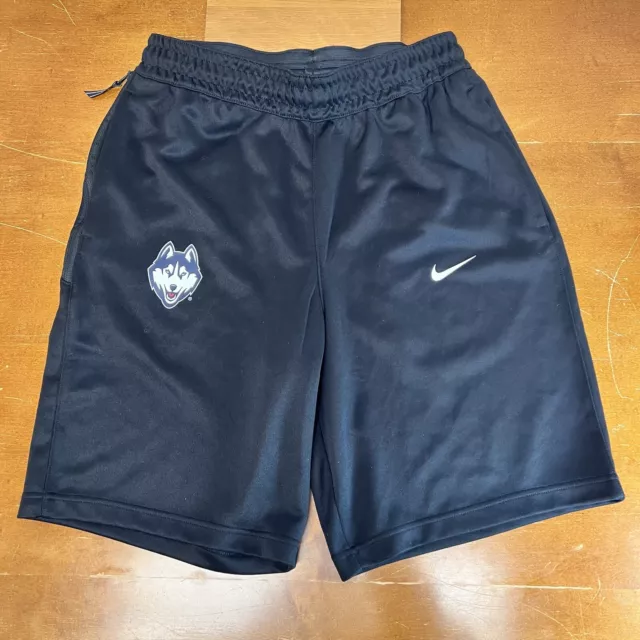 UConn Huskies Shorts Mens Medium Nike Authentic Basketball Dri-Fit
