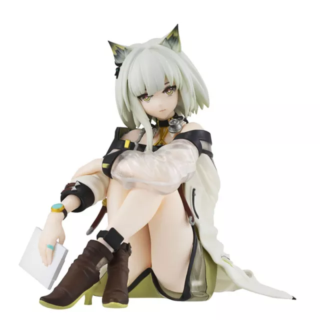 Anime Figure Sexy Girl PVC Kal'tsit Doll Cat Ear Lady Arknights 10cm No Box