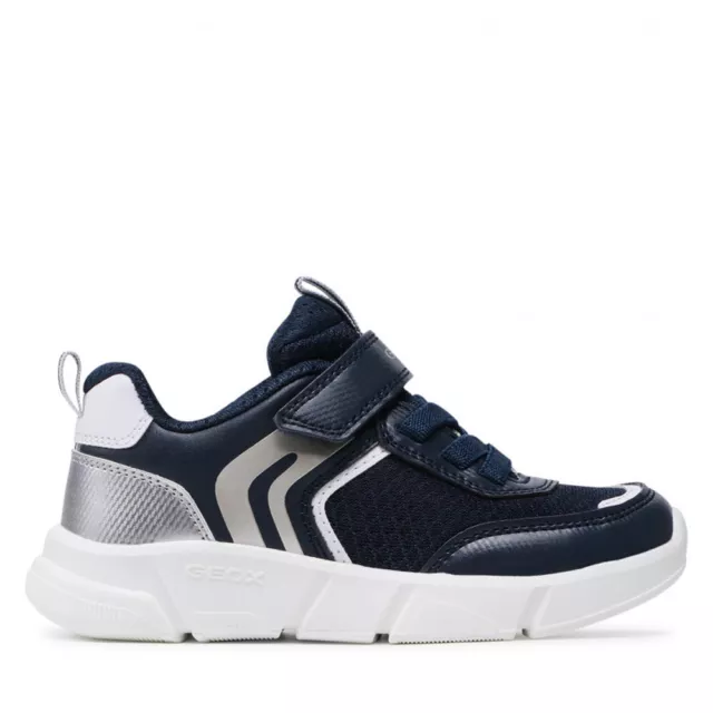 Geox scarpe da bambino sneakers bambini estive ginnastica con strappo in tela