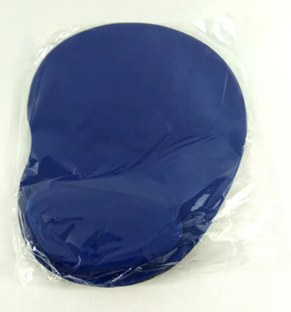 Tapis de souris optique Bleu Neuf scelle avec repose poignet confort coussin