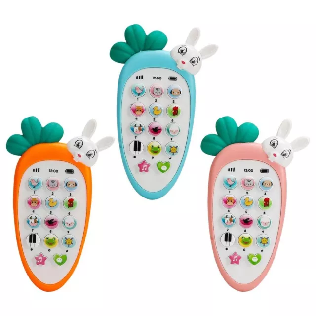 Baby Phone Toy Simulation Telephone Music Sound Light Kid Mobile Phone Toy