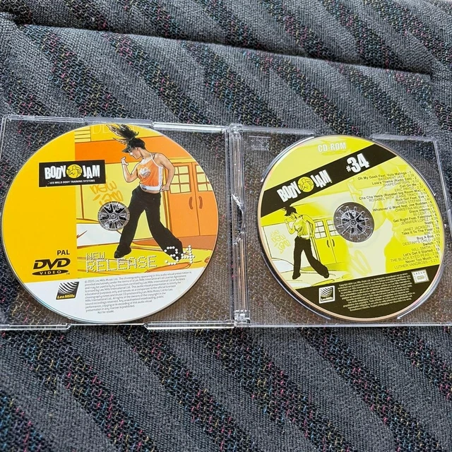 スポーツ・フィットネス LESMILLS BODYJAM 34 CD DVD DVD LESMILLS BODYJAM 34 CD DVD