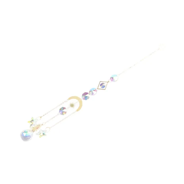 Ciondolo Sun Catcher cristallo vetro da appendere prisma creatore arcobaleno