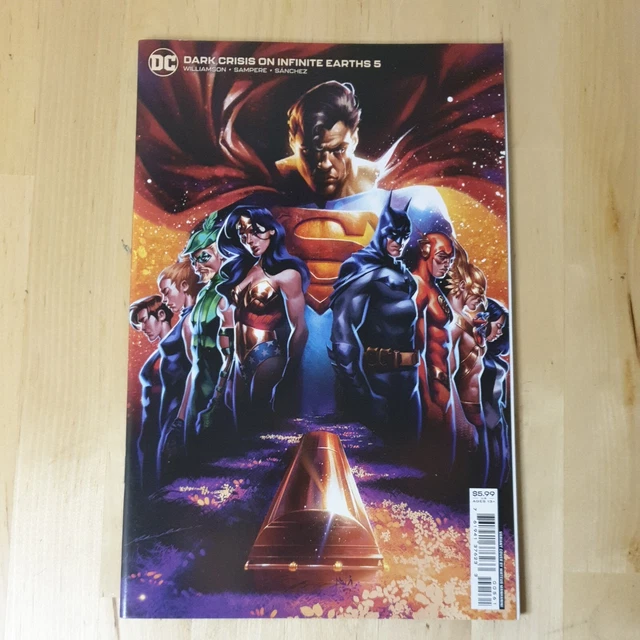 Dark Crisis on Infinite Earths #5 Cover C Homage Cardstock Cover DC Comics 2022
