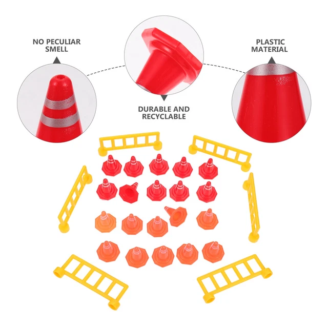 Cono Traffico Bambini Segnali Traffico Piste Da Corsa Ragazzi Coni Plastica