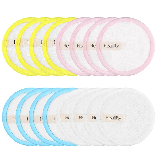 Rimozione trucco giri pulizia viso pad trucco cura della pelle